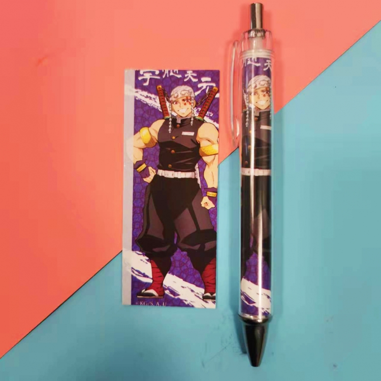 Demon Slayer Kimets anime peripheral student ballpoint pen  price for 5 pcs