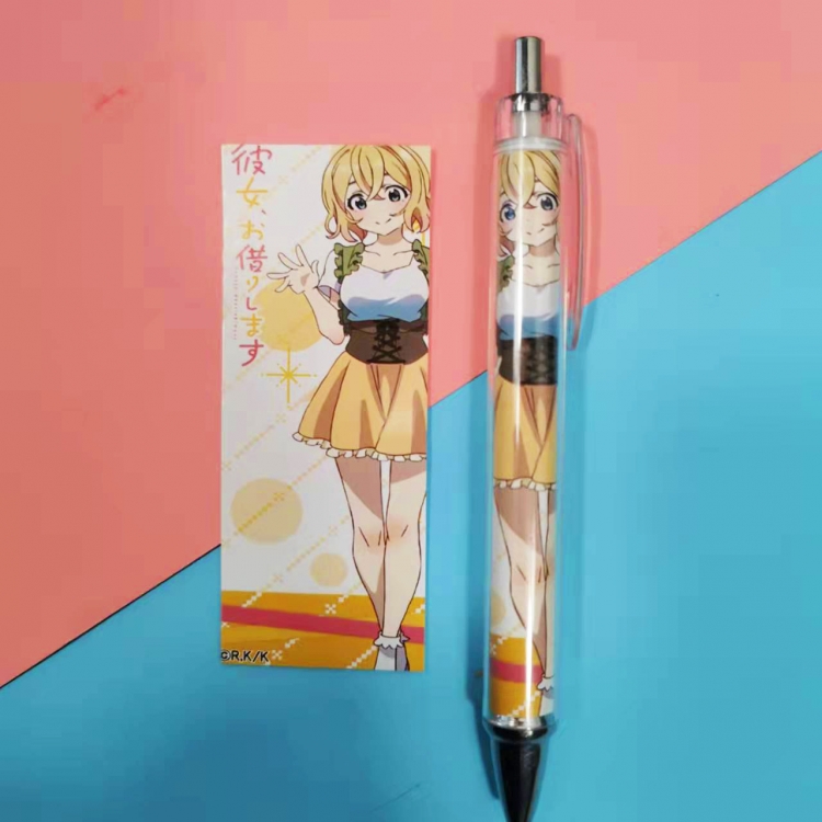 Rent-A-Girlfriend  anime peripheral student ballpoint pen  price for 5 pcs