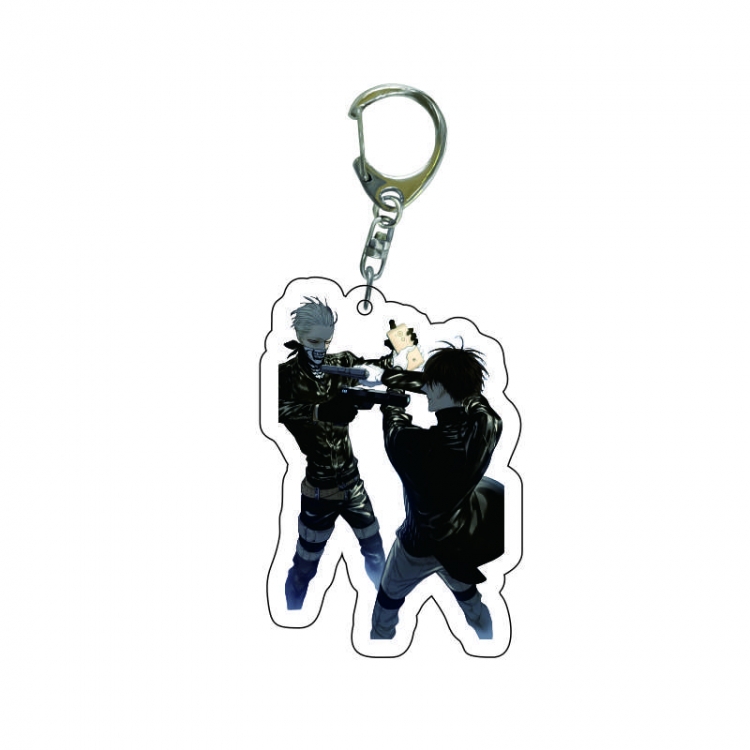 19 days  Anime acrylic Key Chain  price for 5 pcs  8248