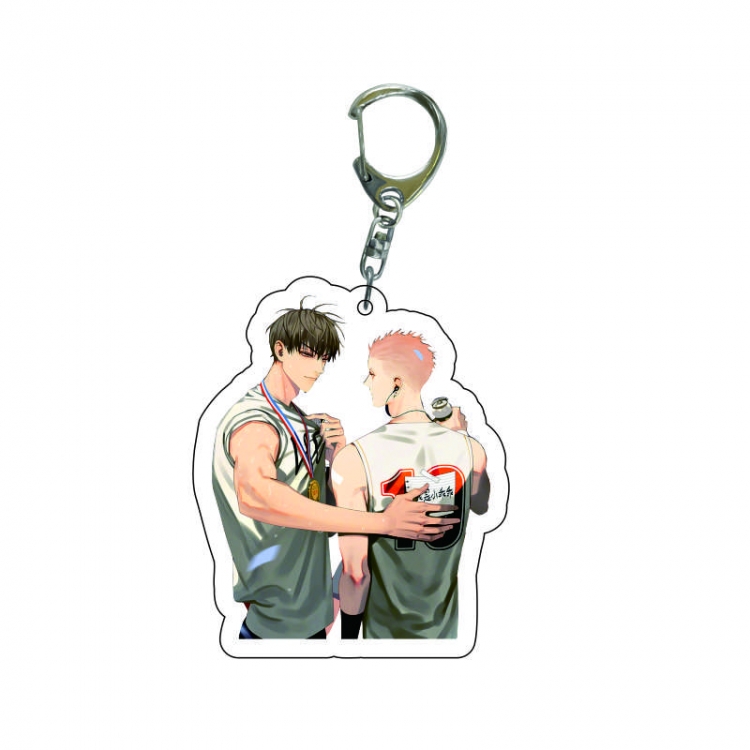 19 days  Anime acrylic Key Chain  price for 5 pcs  8251