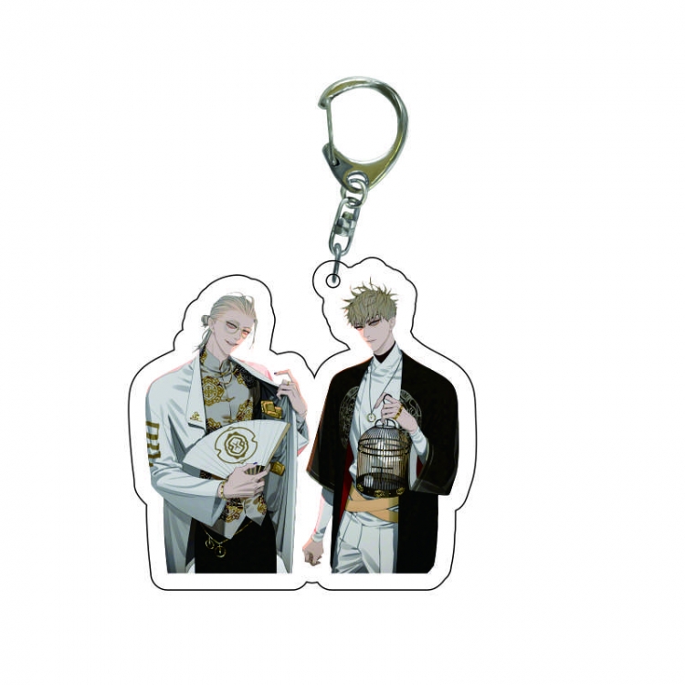 19 days  Anime acrylic Key Chain  price for 5 pcs  8240