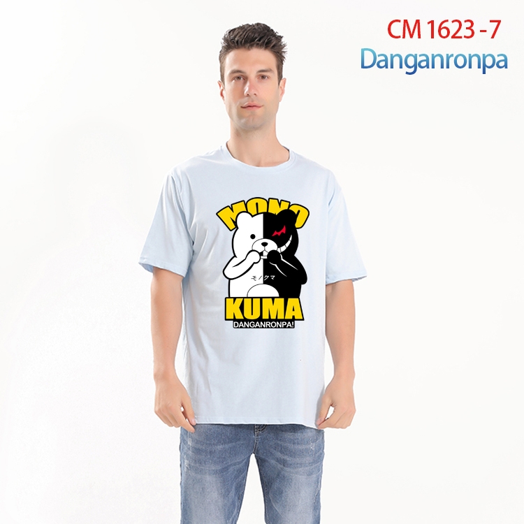Dangan-Ronpa Printed short-sleeved cotton T-shirt from S to 4XL CM-1623-7