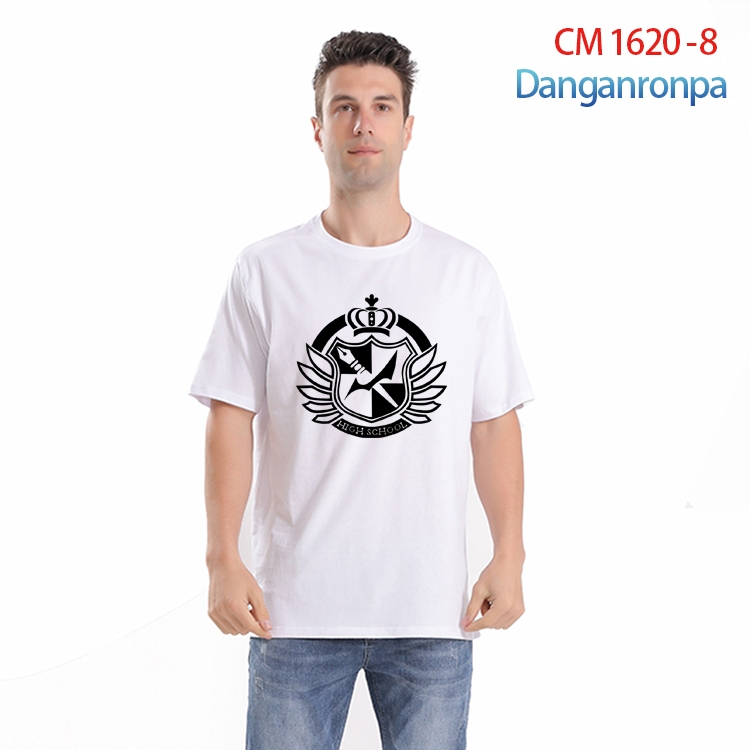 Dangan-Ronpa Printed short-sleeved cotton T-shirt from S to 4XL CM-1620-8