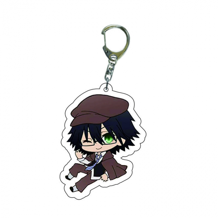 Bungo Stray Dogs Anime acrylic Key Chain  price for 5 pcs  8219