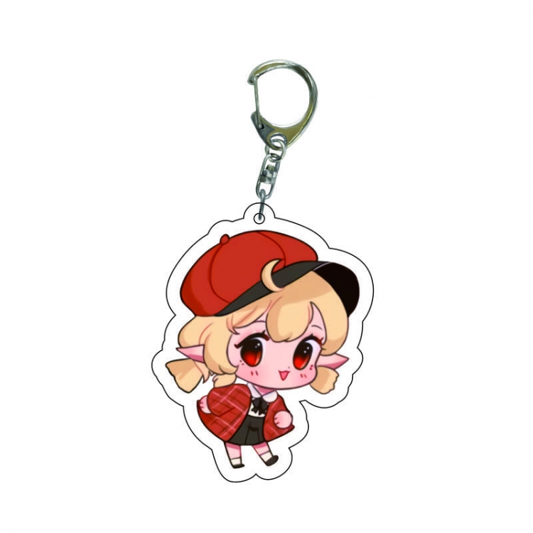 Genshin Impact Anime acrylic Key Chain  price for 5 pcs 8206