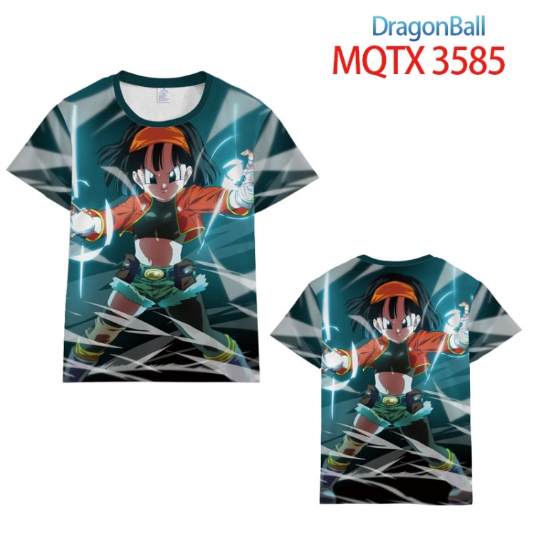 DRAGON BALL full color printed short-sleeved T-shirt from 2XS to 5XL MQTX-3585