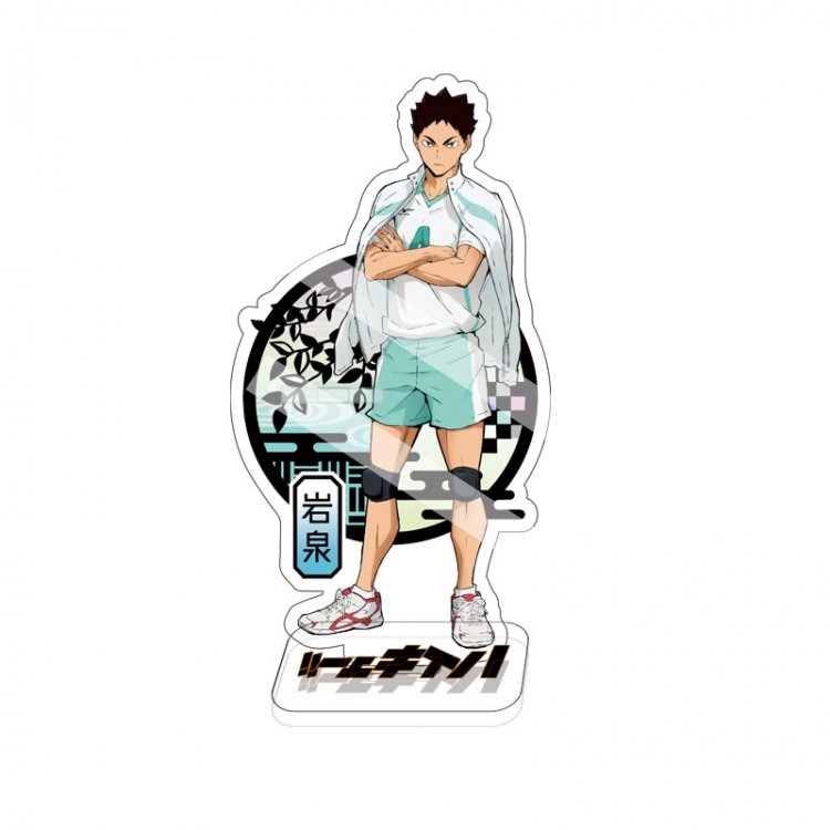  Haikyuu!! Anime characters acrylic Standing Plates Keychain 15cm 