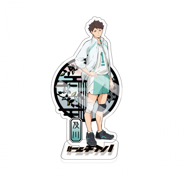  Haikyuu!! Anime characters acrylic Standing Plates Keychain 15cm 