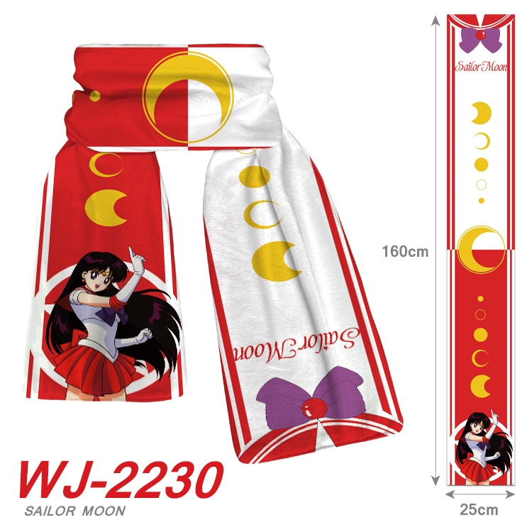 sailormoon Anime Plush Impression Scarf  WJ-2230