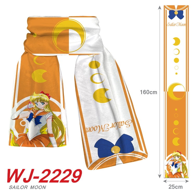 sailormoon Anime Plush Impression Scarf  WJ-2229
