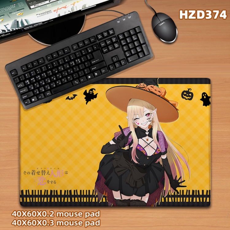 Dressing dolls fall in love Anime desk mat 40X60cm support custom drawing HZD374