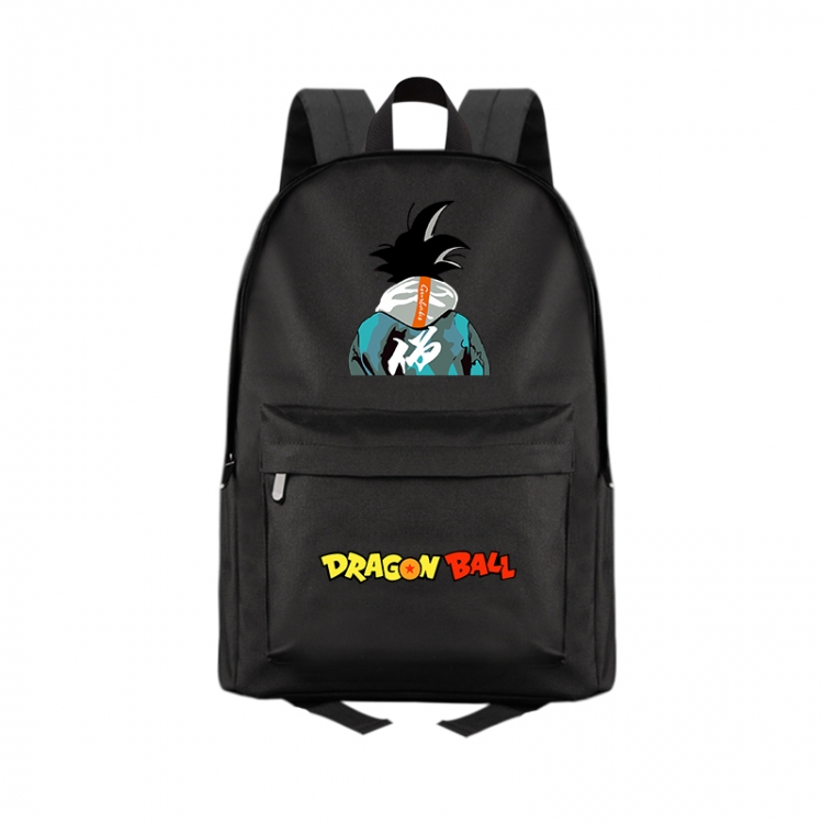 DRAGON BALL Anime Print Zipper Canvas Multifunctional Storage Bag Backpack 41X29X16cm