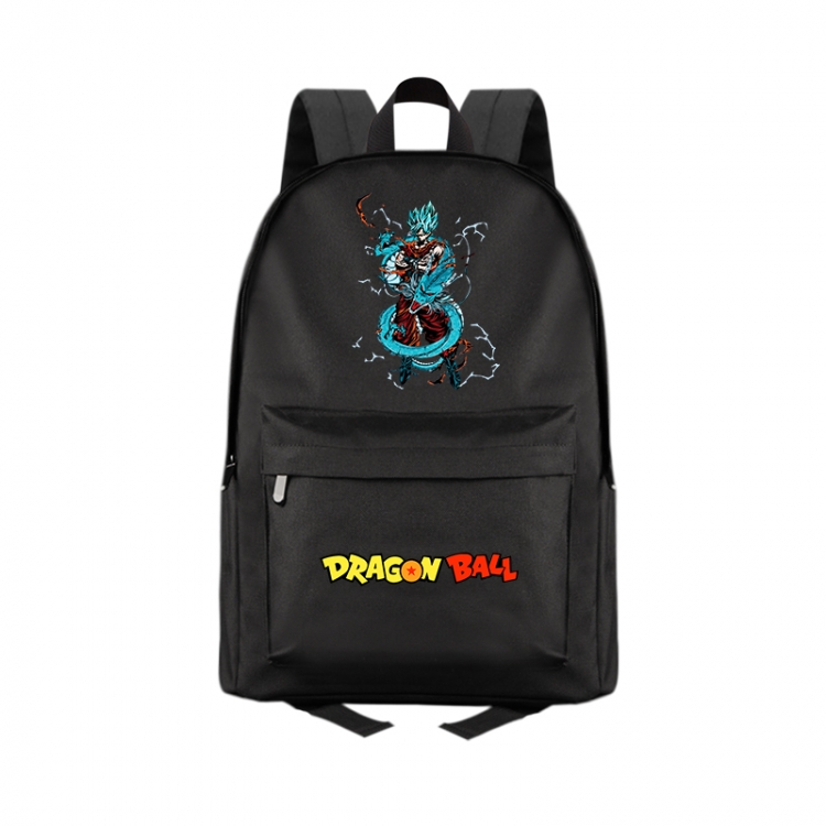 DRAGON BALL Anime Print Zipper Canvas Multifunctional Storage Bag Backpack 41X29X16cm