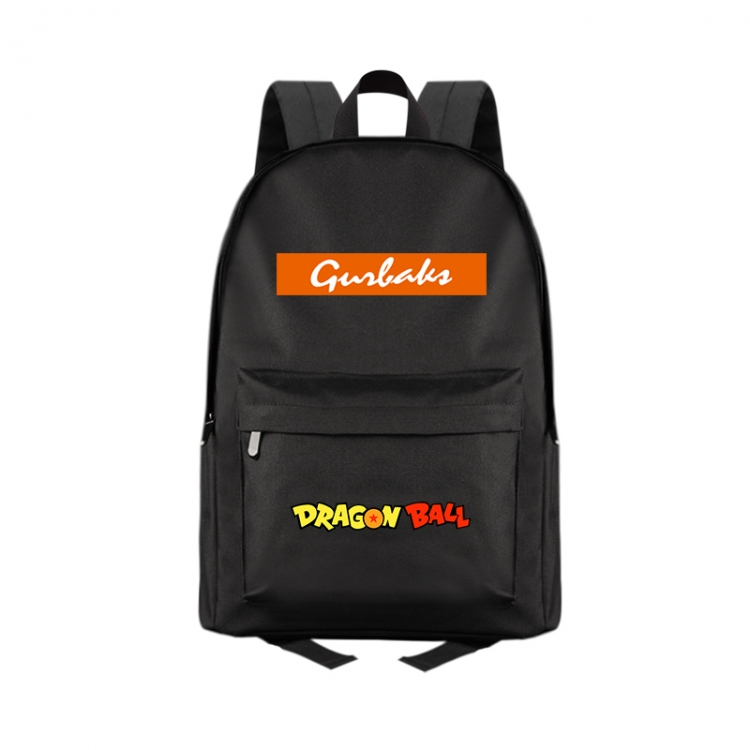 DRAGON BALL Anime Print Zipper Canvas Multifunctional Storage Bag Backpack 41X29X16cm