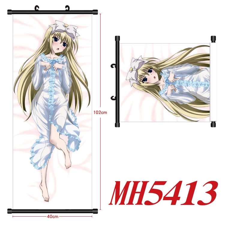 Student Union's own opinion Anime black Plastic rod Cloth painting Wall Scroll 40X102CM MH5413