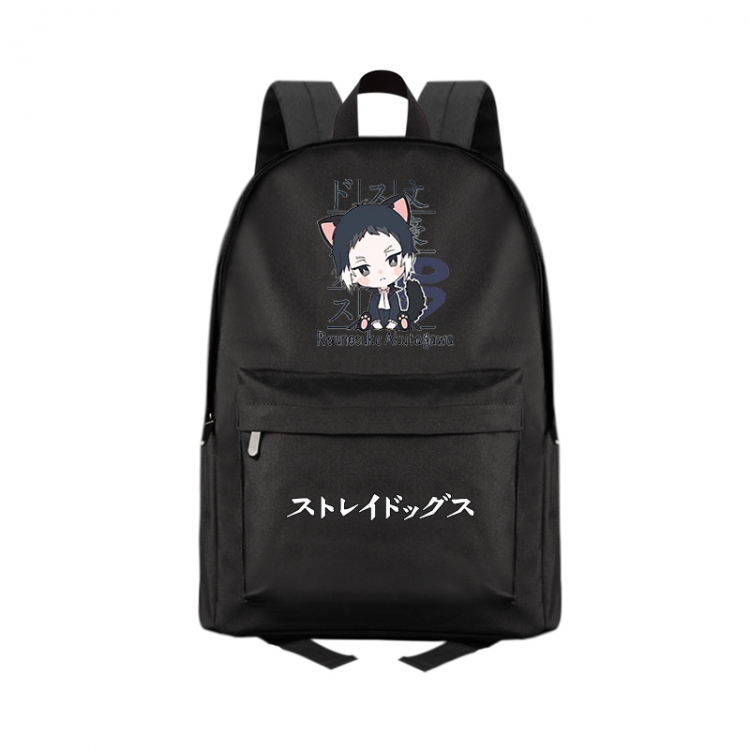 No Longer Human Anime Print Zipper Canvas Multifunctional Storage Bag Backpack 41X29X16cm