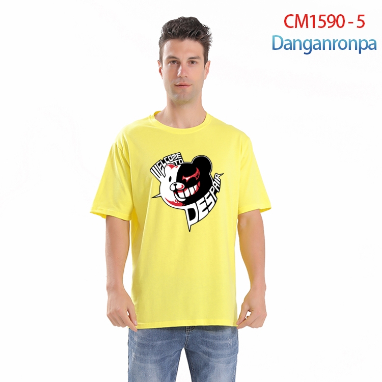 Dangan-Ronpa Printed short-sleeved cotton T-shirt from S to 4XL  CM-1590-5