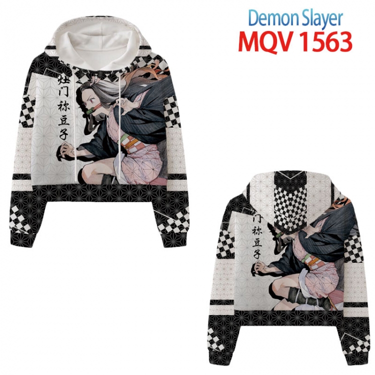 Demon Slayer Kimets Anime printed women's short sweater  from  XS to 4XL MQV 1563