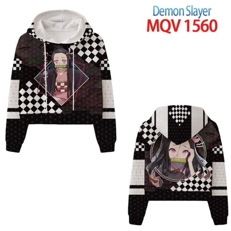 Demon Slayer Kimets Anime printed women's short sweater  from  XS to 4XL MQV 1560