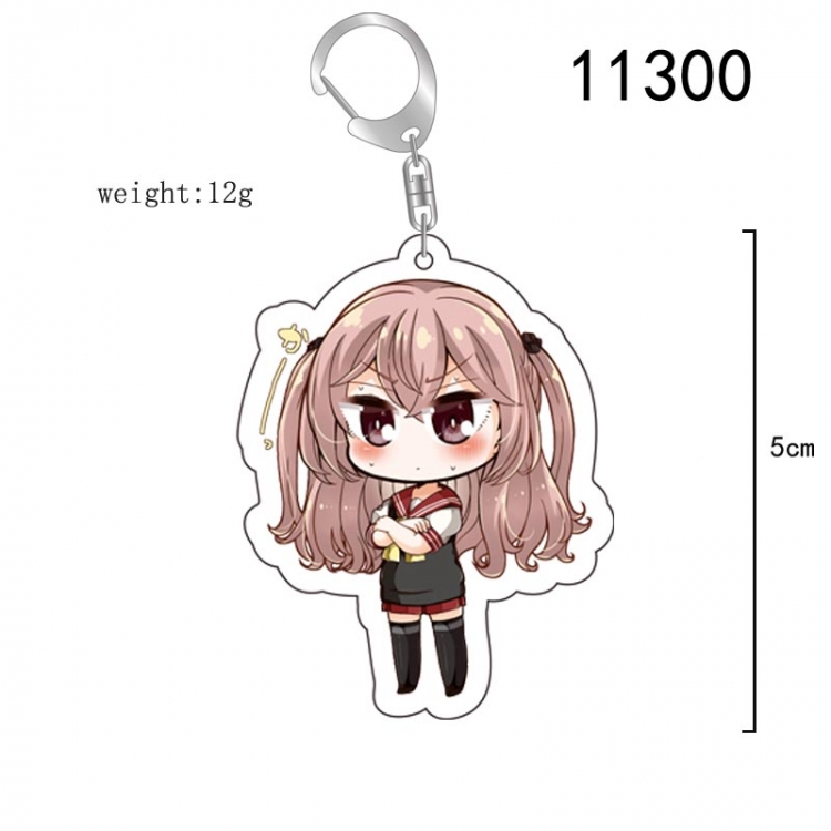 Dressing dolls fall in love Anime acrylic Key Chain price for 5 pcs 11300