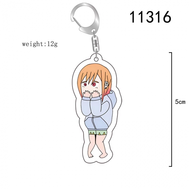 Dressing dolls fall in love Anime acrylic Key Chain price for 5 pcs  11316