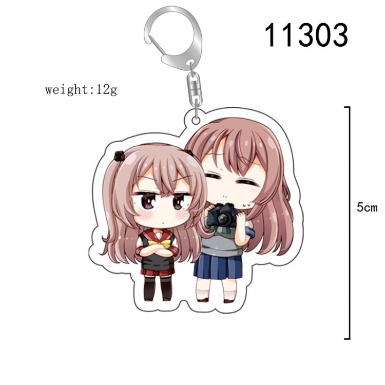 Dressing dolls fall in love Anime acrylic Key Chain price for 5 pcs 11303