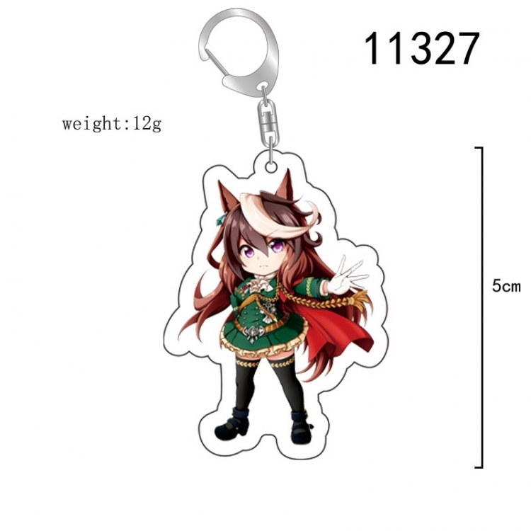 Pretty Derby  Anime characters acrylic Standing Plates Keychain 15CM 11327