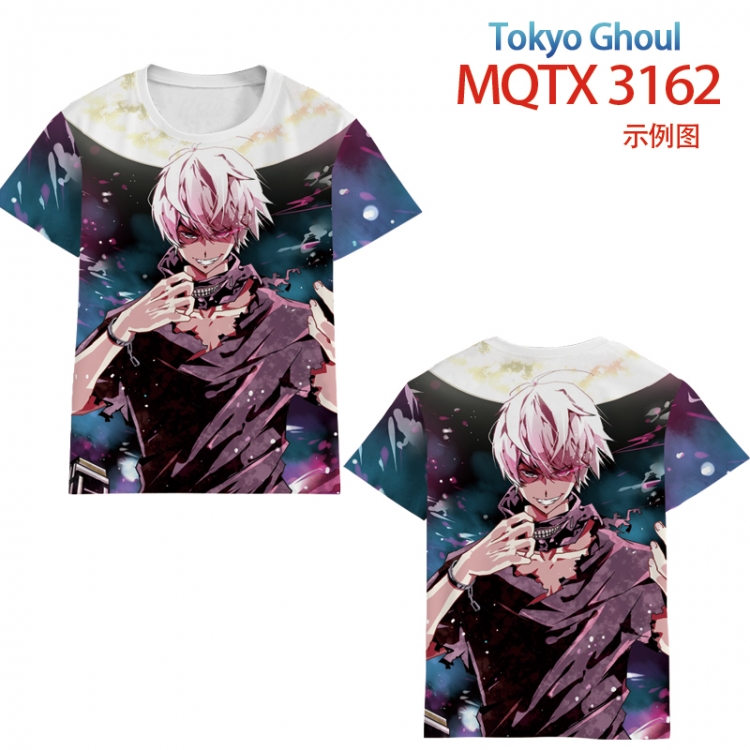 Tokyo Ghoul full color printed short-sleeved T-shirt from 2XS to 5XL MQTX 3162