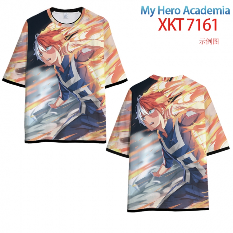My Hero Academia Full Color Loose short sleeve cotton T-shirt  from S to 4XL  XKT7161