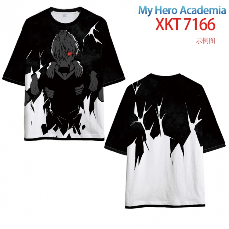 My Hero Academia Full Color Loose short sleeve cotton T-shirt  from S to 6XL  XKT7166