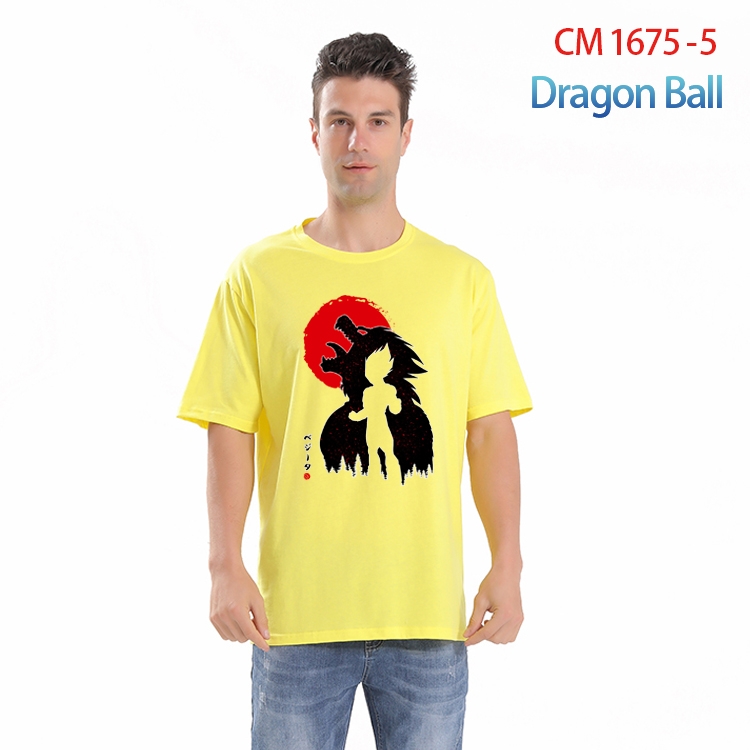 DRAGON BALL Printed short-sleeved cotton T-shirt from S to 4XL  CM-1675-5