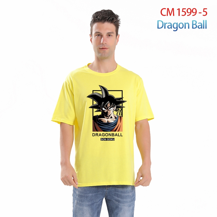 DRAGON BALL Printed short-sleeved cotton T-shirt from S to 4XL  CM-1599-5