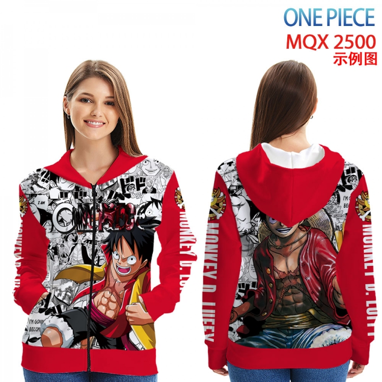 One Piece Long Sleeve Zip Hood Patch Pocket Sweatshirt   from  2XS to 4XL MQX 2500