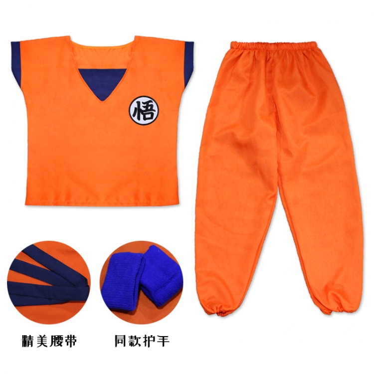DRAGON BALL Short sleeve adult top trousers cos suit S M L