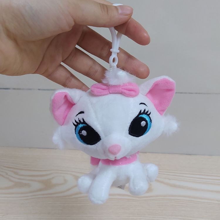 kitten Cartoon Plush Keychain Pendant 13cm