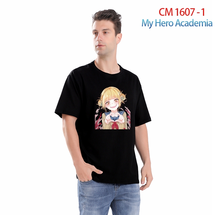 My Hero Academia Printed short-sleeved cotton T-shirt from S to 4XL CM-1607-1