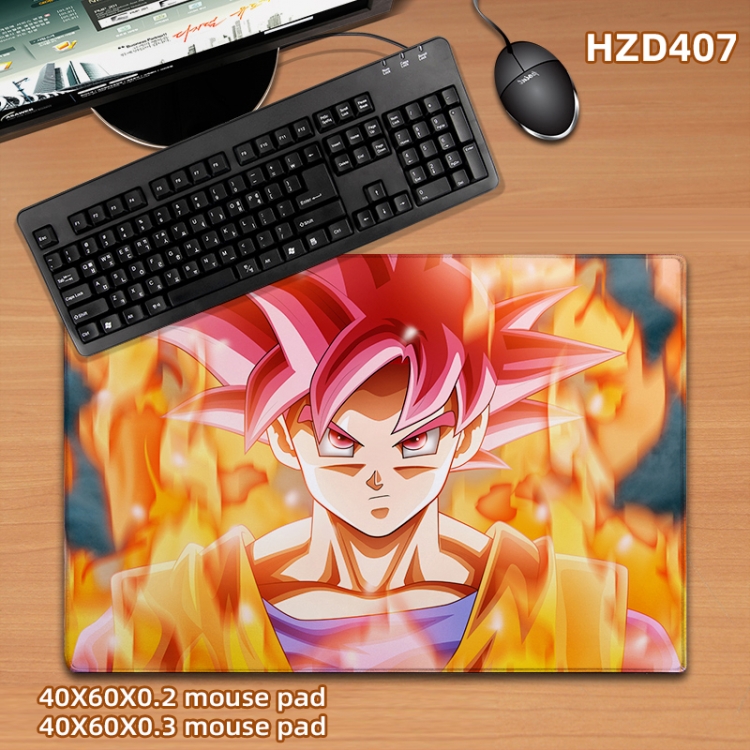 DRAGON BALL Anime desk mat 40X60cm support custom drawing  HZD407