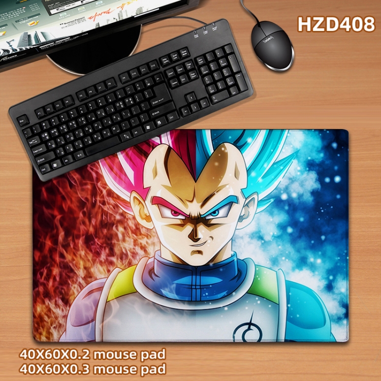 DRAGON BALL Anime desk mat 40X60cm support custom drawing HZD408