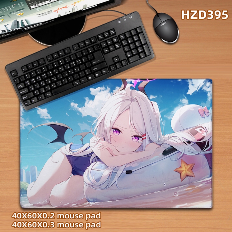 Blue Archive game  desk mat 40X60cm support custom drawing HZD395