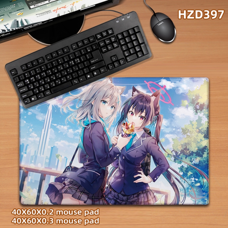 Blue Archive game  desk mat 40X60cm support custom drawing HZD397