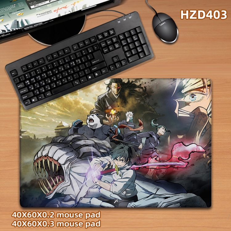 Jujutsu Kaisen Anime desk mat 40X60cm support custom drawing 