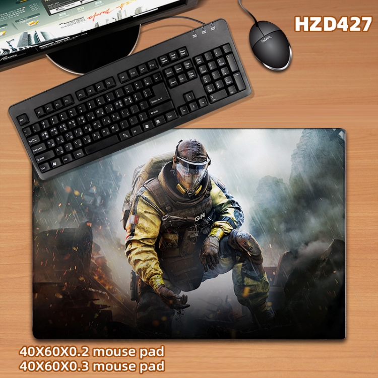 Color Six 2 Game desk mat 40X60cm support custom drawing  HZD427