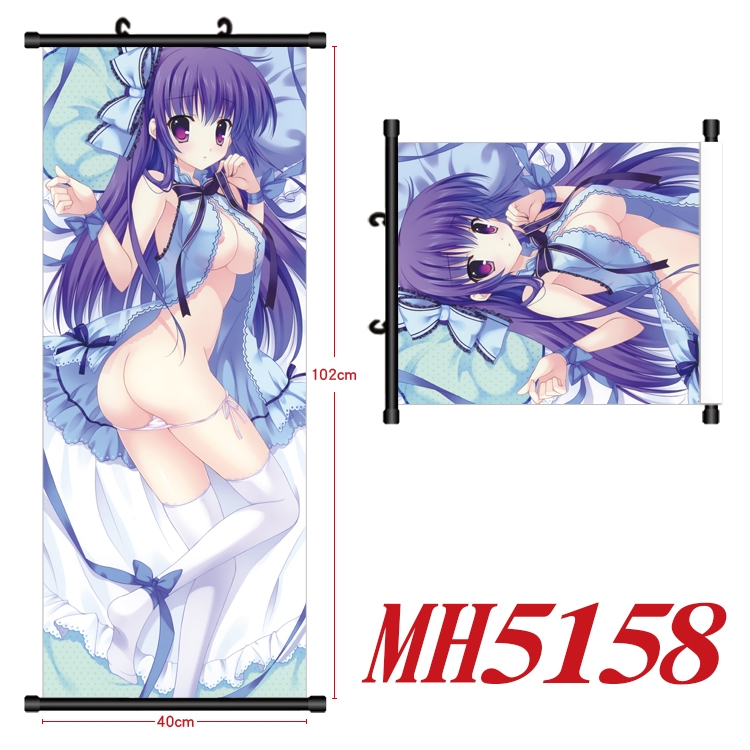 Star Palace Kate Anime black Plastic rod Cloth painting Wall Scroll 40X102CM  MH5158