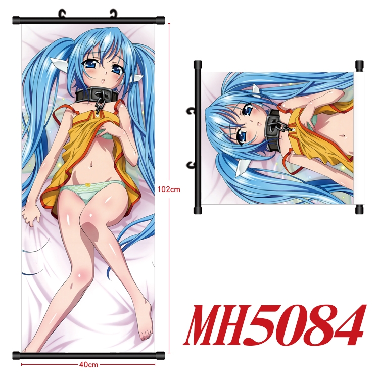 Sora No Otoshimono Anime black Plastic rod Cloth painting Wall Scroll 40X102CM MH5084