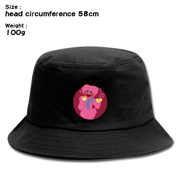 poppy playtime   Anime canvas fisherman hat sun hat 58cm