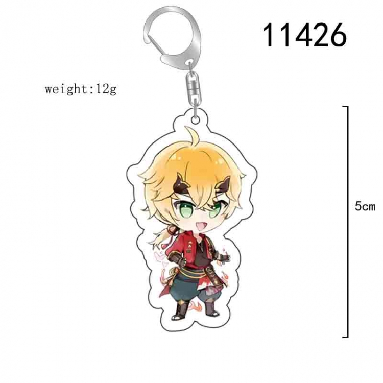 SK∞  Anime characters acrylic Standing Plates Keychain 15CM 11426