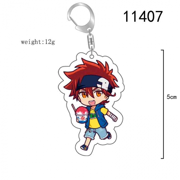 SK∞  Anime characters acrylic Standing Plates Keychain 15CM 11407