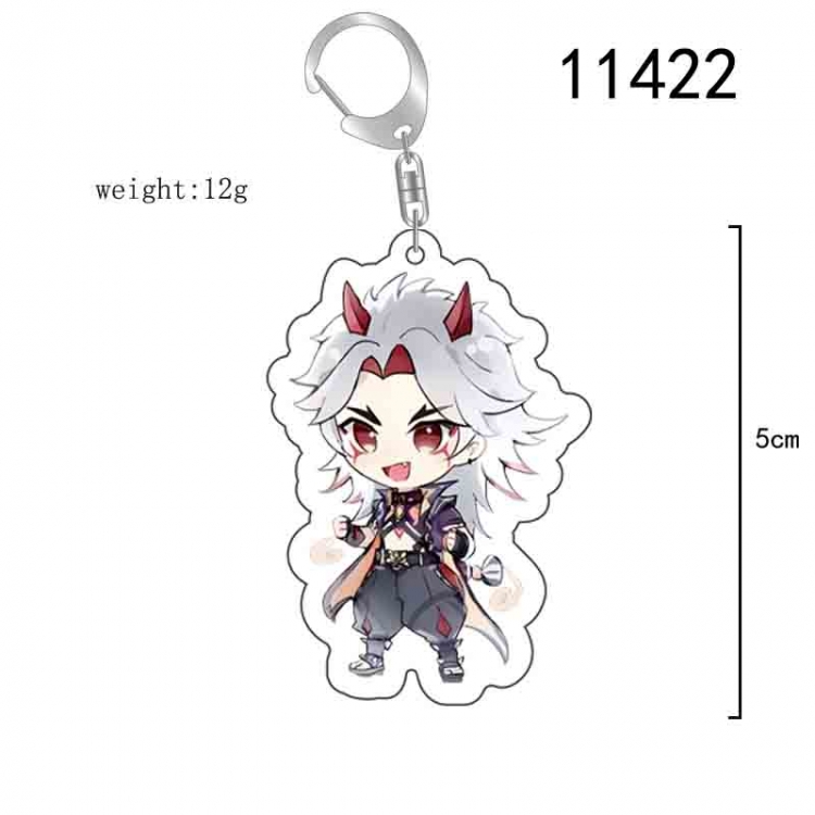 SK∞  Anime characters acrylic Standing Plates Keychain 15CM 11422