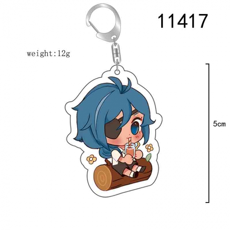 SK∞  Anime characters acrylic Standing Plates Keychain 15CM 11417