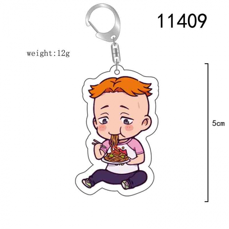 SK∞  Anime characters acrylic Standing Plates Keychain 15CM 11409